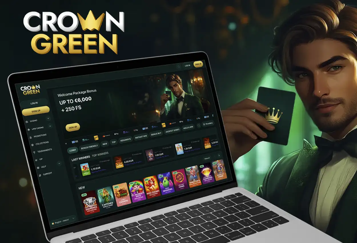 CrownGreen Casino Ireland: Official Website & Real Money Slots