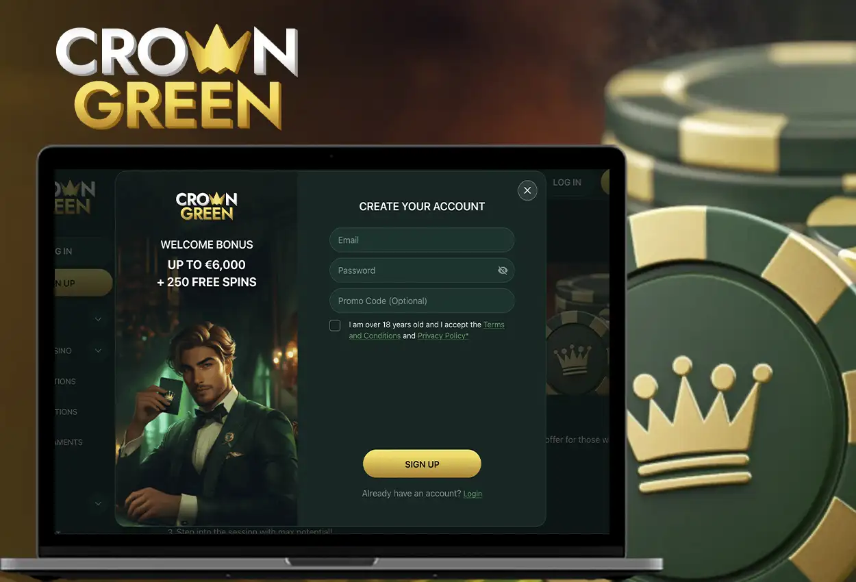 CrownGreen Promo Codes Ireland: Exclusive Bonus Codes & Coupons